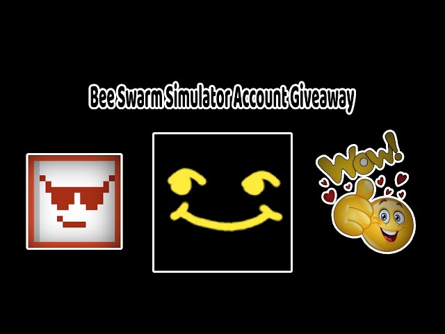 Bee Swarm Simulator Account Giveaway At 2.5k Subscribers