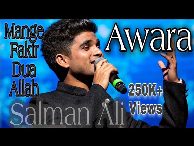 Awara Full Song | Mange Fakir Dua-E-Allah | Salman Ali | Muskaan | Dabangg 3 New Romantic Song Awara