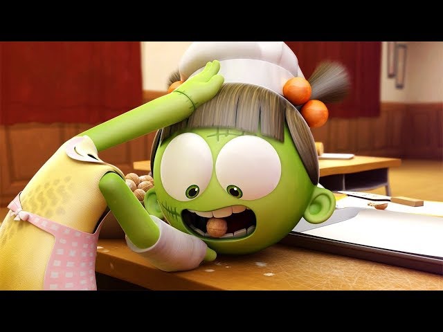 Funny Animated Cartoon | Spookiz | Zizi Spits Out Cookies For Cula | 스푸키즈 | Cartoon for Children