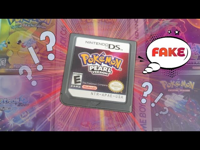 I Bought A Fake Pokemon Game For Nintendo DS