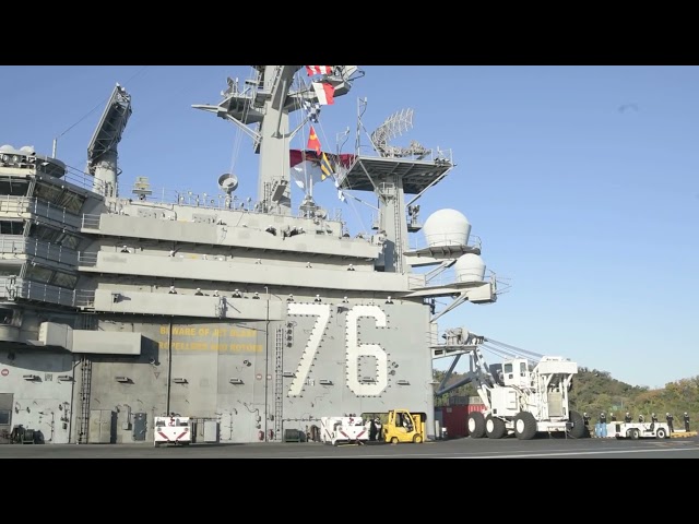 USS Ronald Reagan (CVN 76) returns to CFAY