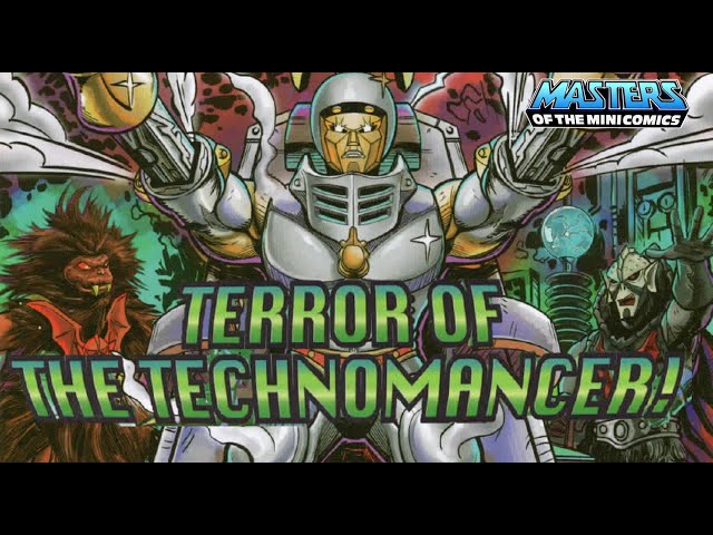 Masters of the Universe – “Terror of the Technomancer!” MOTU minicomic narrated like an 80s cartoon!