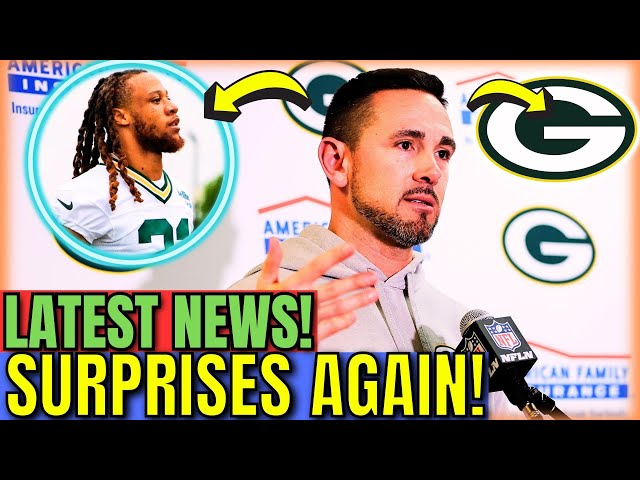 EXCITING UPDATES! SURPRISED EVERYONE! PACKERS NEWS TODAY