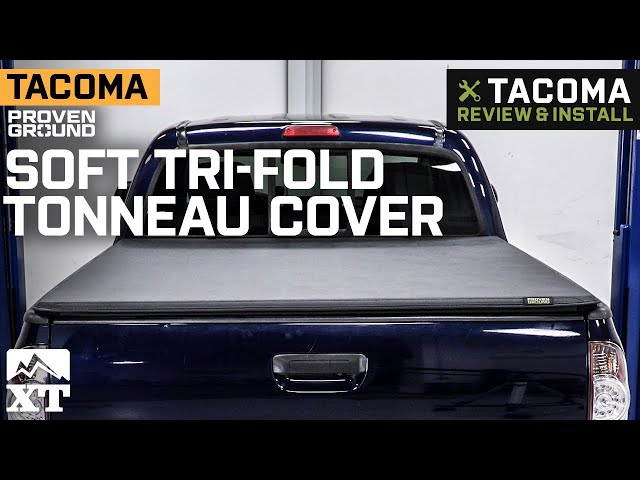 2005-2015 Tacoma Proven Ground Soft Tri-Fold Tonneau Cover Review & Install