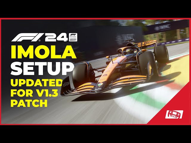 F1 24 Imola Car Setup (Updated Post Handling Patch)