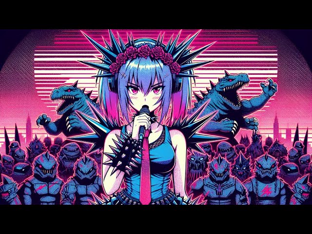 Crypto Eclectic - Kaiju Clash  | AI Electro Trance Chillstep Music