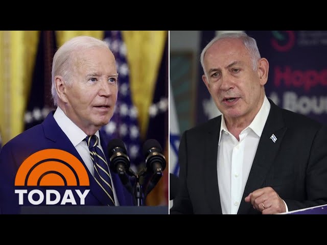Dispute between Biden and Netanyahu continues over US aid