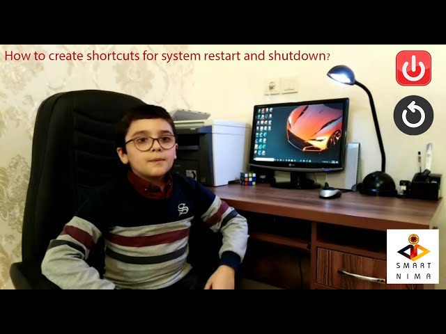 How to create shortcuts for system restart and shutdown? - Create shortcuts for restart and shutdown