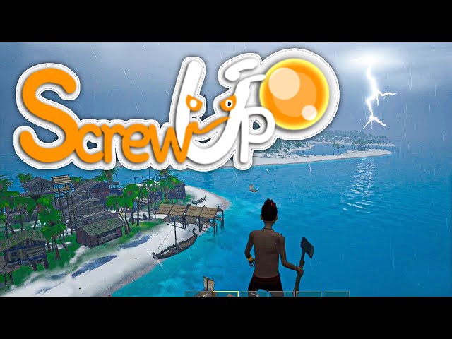A SURVIVAL GAME with VALHEIM POTENTIAL!!! (ScrewUp Gameplay)