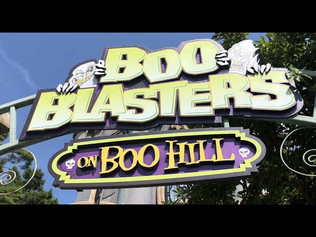 BOO BLASTERS ON BOO HILL AT KING'S ISLAND | RIDE POV