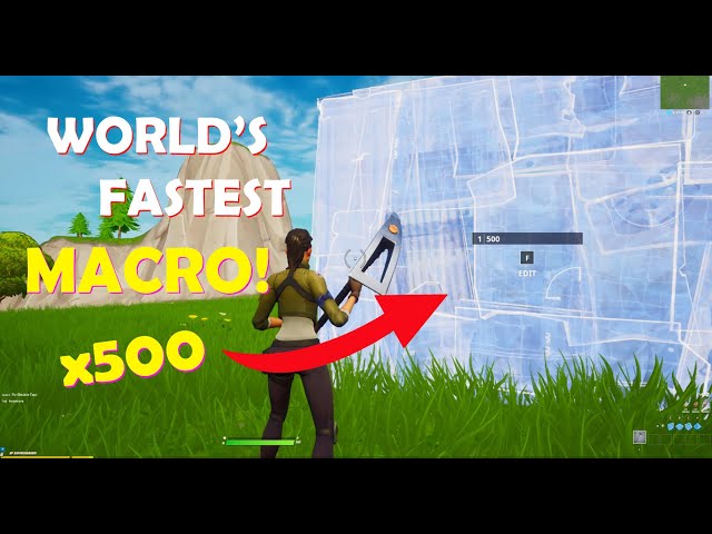 How to get the FASTEST MACRO!