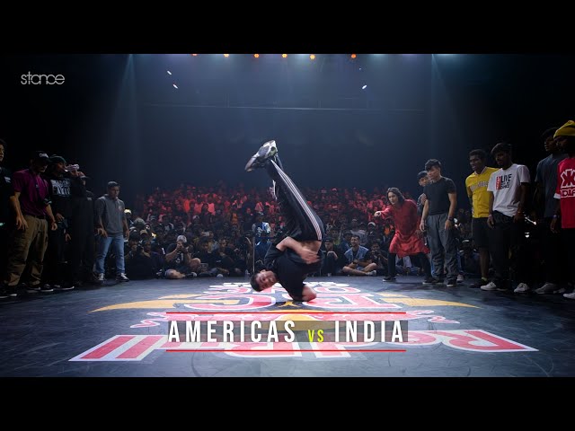 AMERICAS vs INDIA (stance angle) // RED BULL BC ONE WORLD FINALS MUMBAI 2019 // Continent Battle