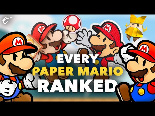 Every Paper Mario Game Ranked From Worst to Best