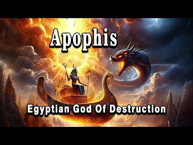 Apophis (Apep) Egyptian God of Destruction, Darkness and Chaos | Egyptian Mythology Explained