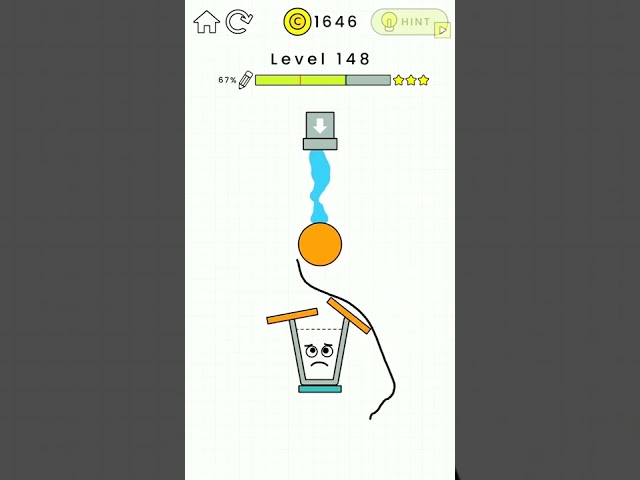 happy glass level 148 #gamer #gaming #letsplay #shorts #new #unique  #1m #games  #subscribe #148