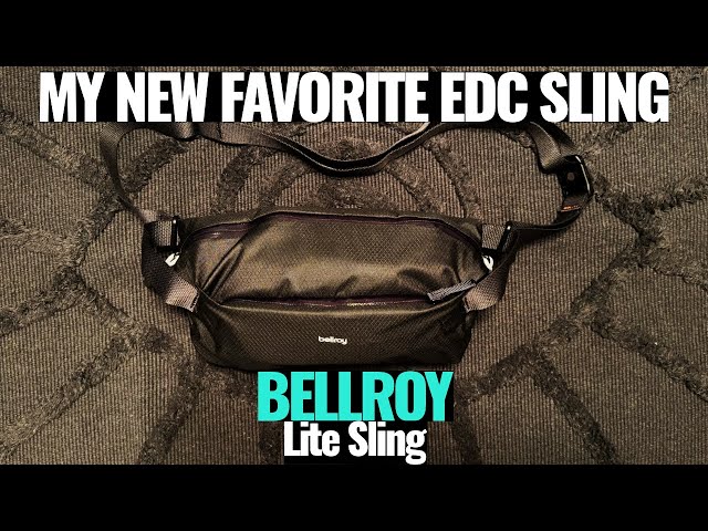My New Favorite EDC Travel Sling - Bellroy Lite Sling