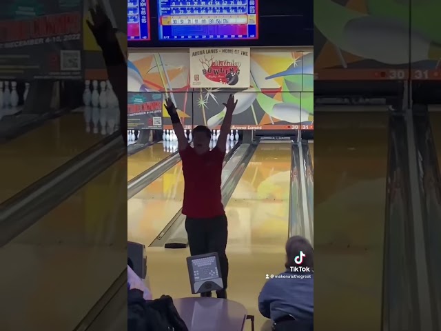 Nate Bowls a Turkey (Almost)
