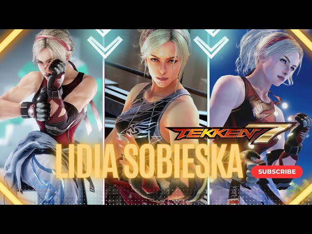 LIDIA SOBISEKA - Strongest Female Character gameplay in Tekken 7