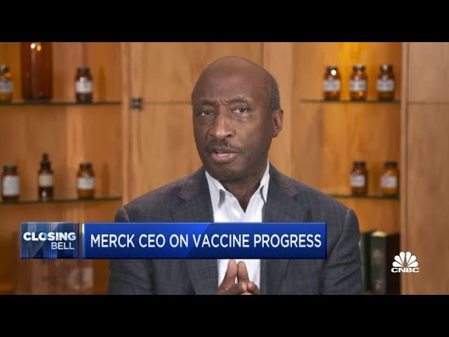 Merck CEO: Pfizer and Moderna vaccines look fantastic