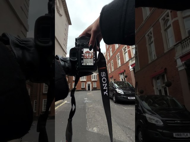 POV street photography in central London 📍