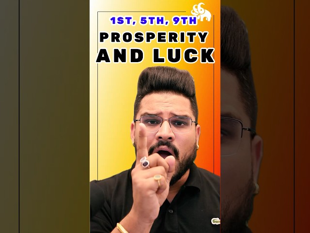 Lucky Astrology: 1st, 5th and 9th House For Unlimited Money
