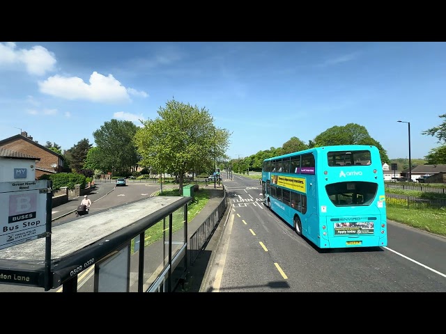 4K relaxing #bus tour #newcastle to Ashington to Lynemouth #uk