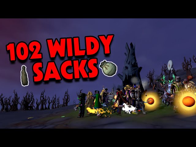 Loot from 102 Wildy Sacks | Runescape 3 2023