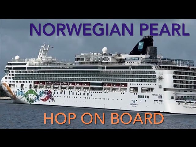 Walk around on the Norwegian Pearl