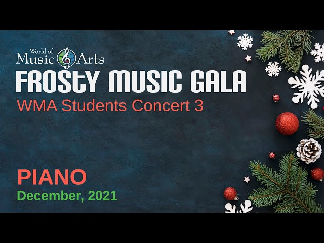Frosty Music Gala 2021, Piano Concert #3
