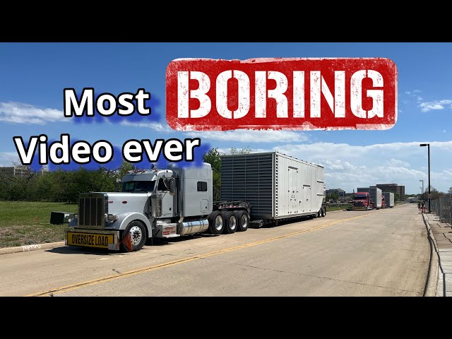A day in the life of a Heavy Haul Truck driver | just because #heavyhaul