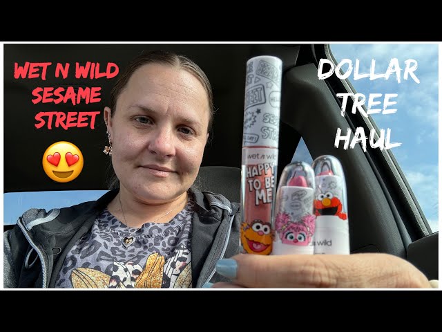 I found Wet N Wild Sesame Street makeup at Dollar Tree😍 Dollar Tree Haul