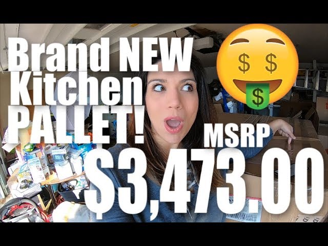 HUGE $3473 Kitchen Liquidation Pallet Only $2.20 each! BRAND NEW | How much PROFIT???