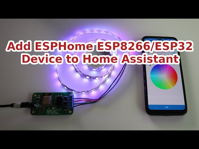 Add ESPHome Device to Home Assistant