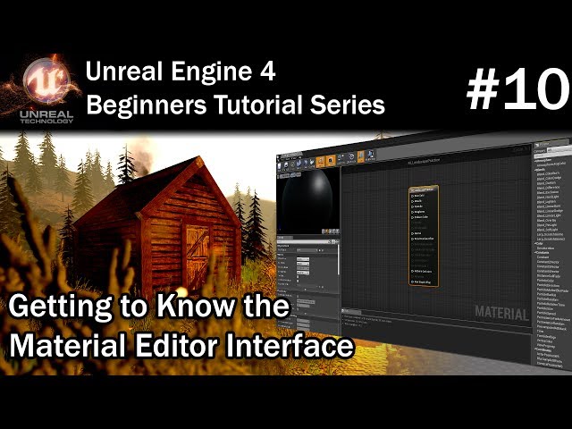 #10 Getting to know the Material Editor | Unreal Engine 4 Tutorial for Beginners