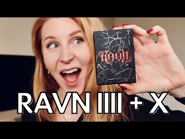 Ravn Playing Cards IIII and Ravn X - In depth overview and giveaway