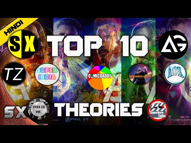 Top 10 Infinity War Theories | Indian SuperHero YouTubers | Biggest Collab | Hindi