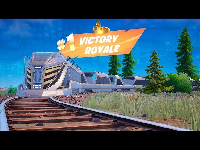 I Stayed On The Train ALL GAME! (Fortnite Chapter 5)