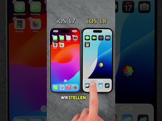 iOS 17 vs iOS 18 - Das ist alles NEU! 🔥📲