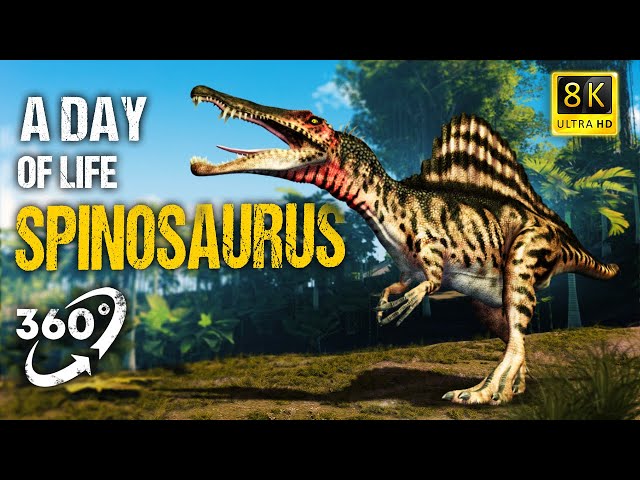 360 VR Spinosaurus : Venture Through the Swampy World on the Back of a Giant Carnivore | #9