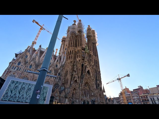Barcelona Walkthrough Sagrada Familia to Bunker del Carmel