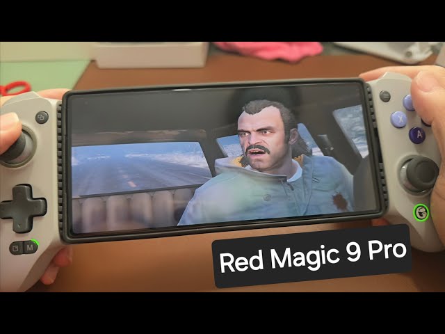 Red Magic 9 Pro | Testing GTA 5 | Snapdragon 8 Gen 3 | ផ្ញើមកពីតាកែវ