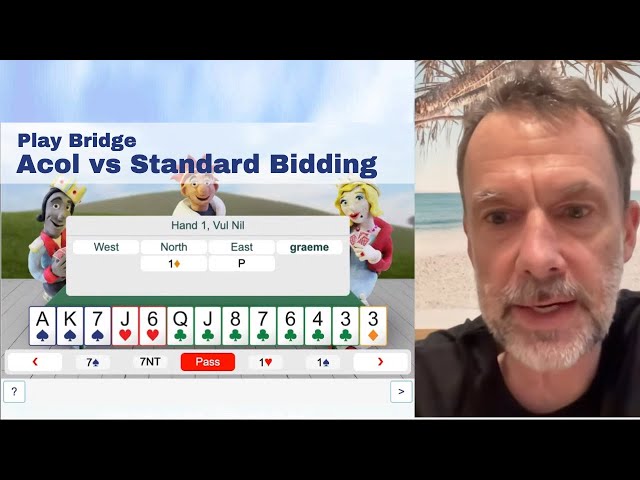 Acol vs Standard bidding at Sky Bridge Club