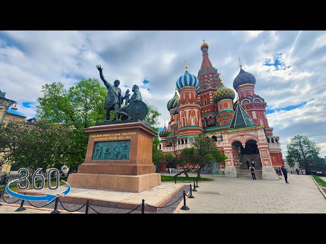 【VR 360°】【俄羅斯 莫斯科】散步 in 聖瓦西里大教堂 (Saint Basil's Cathedral)