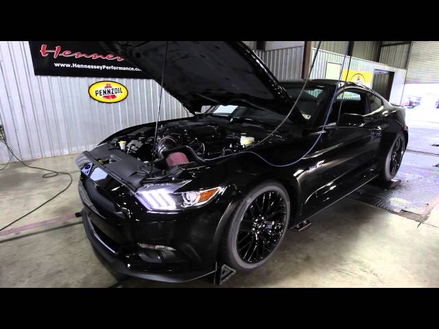 2015 HPE700 Supercharged Mustang - Dyno Testing
