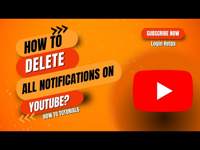 How To Delete All Notifications on YouTube?
