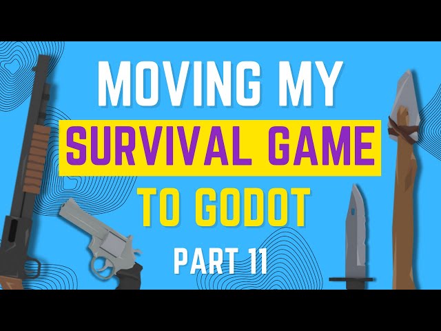 Equipping Weapons - Moving My Survival Game To Godot - Part 11