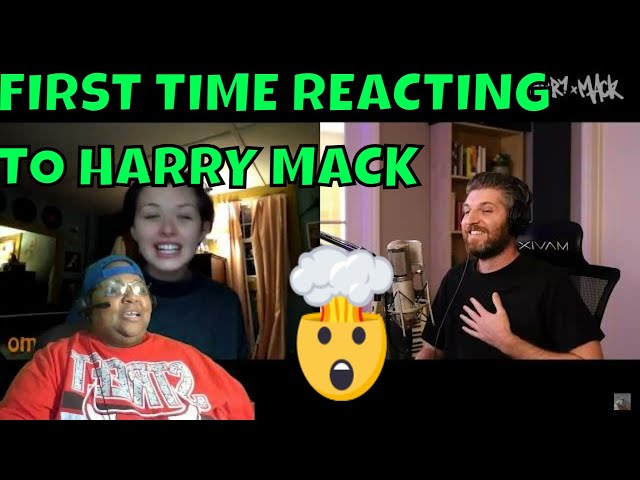 FIRST TIME REACTING TO Harry Mack Makes Mime Talk With Freestyle - Omegle Bars 19