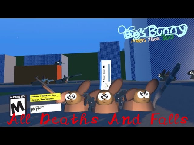 Bugs Bunny Meets Xbox 360 Game (2005) All Deaths And Fails