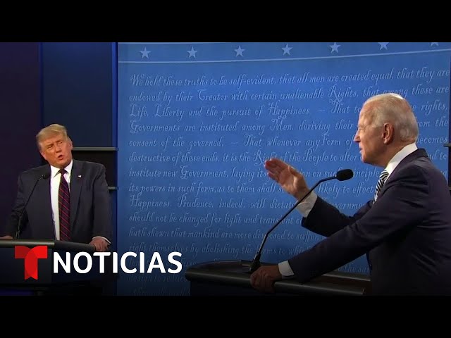 En cuatro días, el presidente Joe Biden y el ex mandatario Donald Trump se enfrentarán en un debate