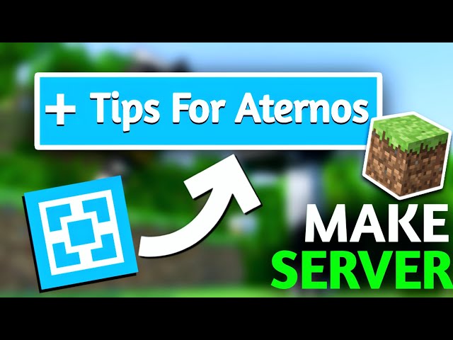 Top 3 Tips For Aternos Server 😲!